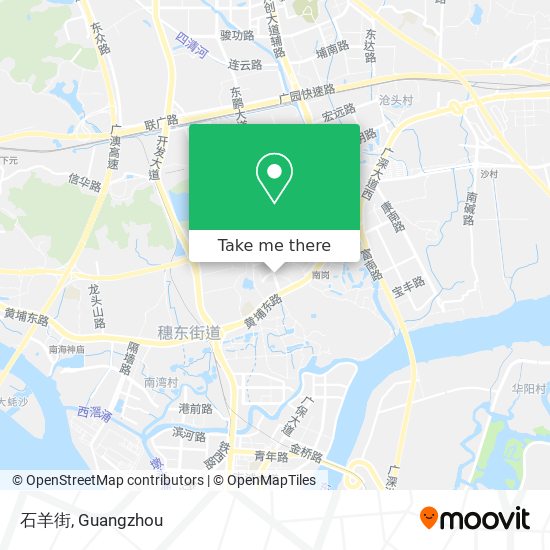 石羊街 map