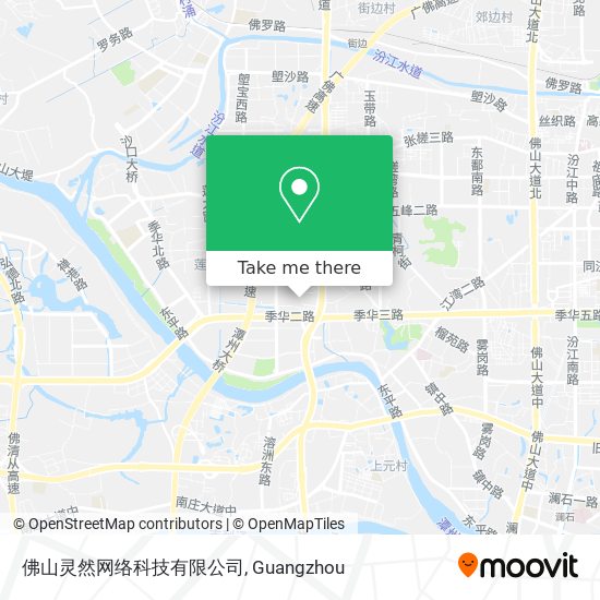 佛山灵然网络科技有限公司 map