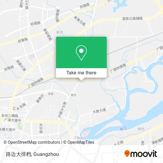 路边大排档 map