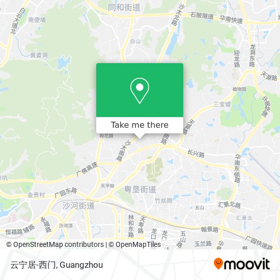 云宁居-西门 map
