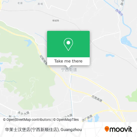 华莱士汉堡店(宁西新顺佳店) map