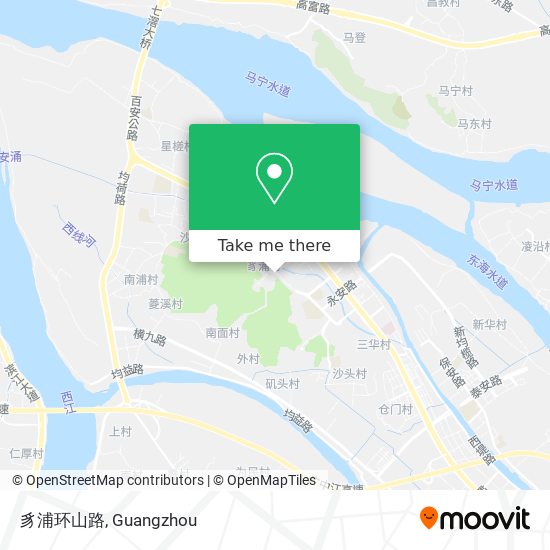 豸浦环山路 map