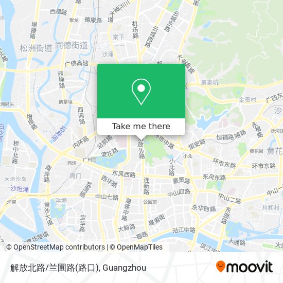 解放北路/兰圃路(路口) map