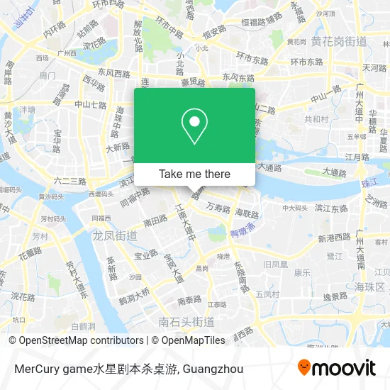 MerCury game水星剧本杀桌游 map