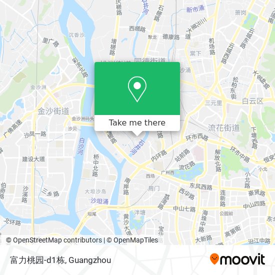 富力桃园-d1栋 map