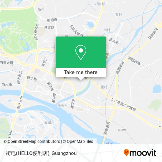 街电(HELLO便利店) map