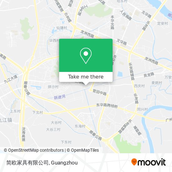 简欧家具有限公司 map