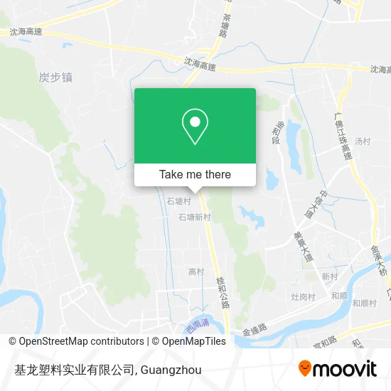 基龙塑料实业有限公司 map