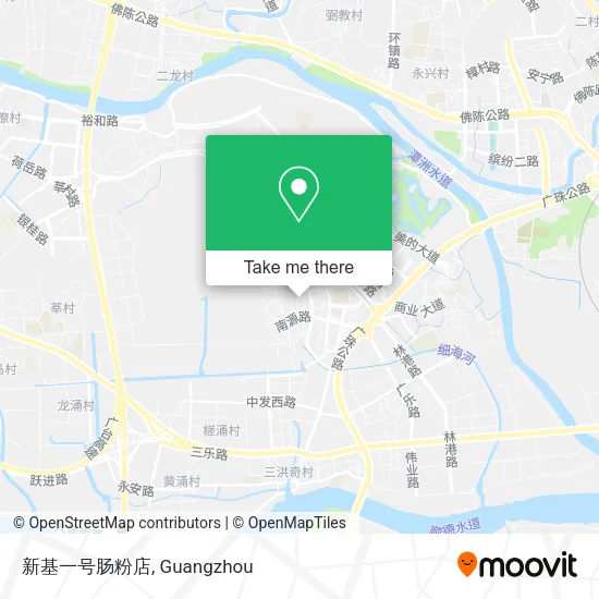 新基一号肠粉店 map