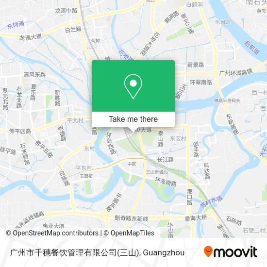 广州市千穗餐饮管理有限公司(三山) map