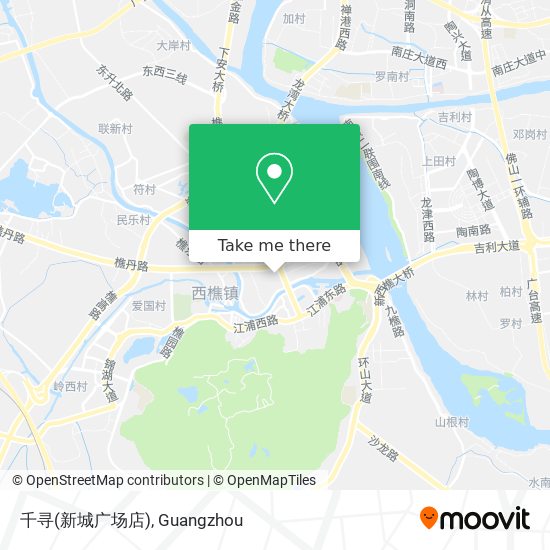 千寻(新城广场店) map