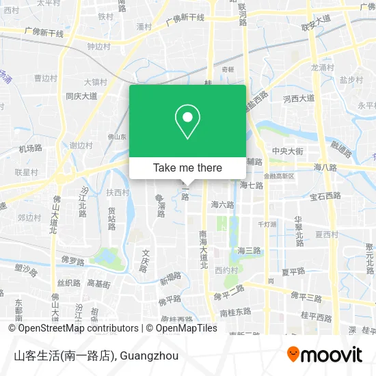 山客生活(南一路店) map