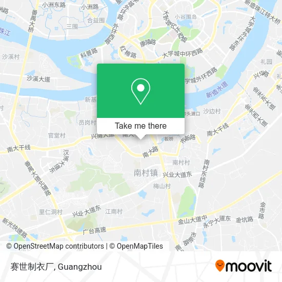 赛世制衣厂 map