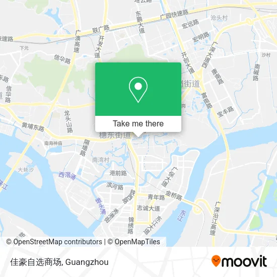 佳豪自选商场 map