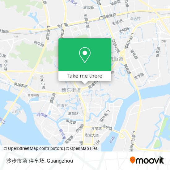沙步市场-停车场 map