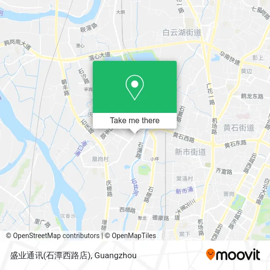盛业通讯(石潭西路店) map