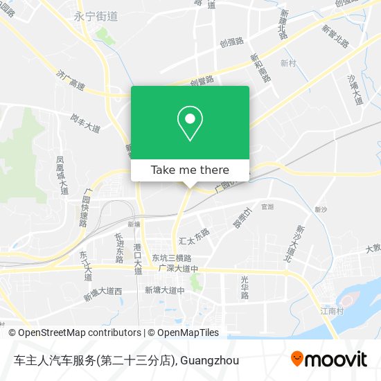 车主人汽车服务(第二十三分店) map