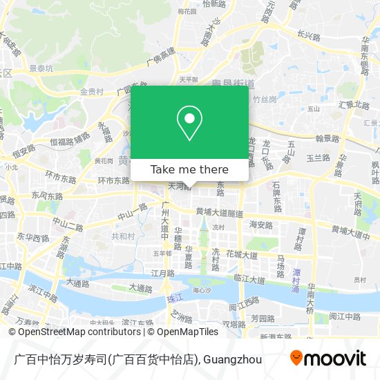 广百中怡万岁寿司(广百百货中怡店) map
