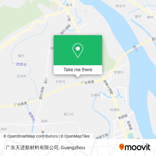 广东天进新材料有限公司 map