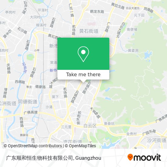 广东顺和恒生物科技有限公司 map