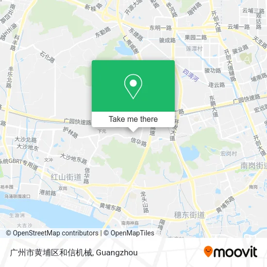 广州市黄埔区和信机械 map