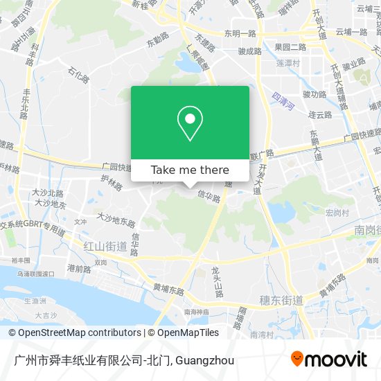 广州市舜丰纸业有限公司-北门 map