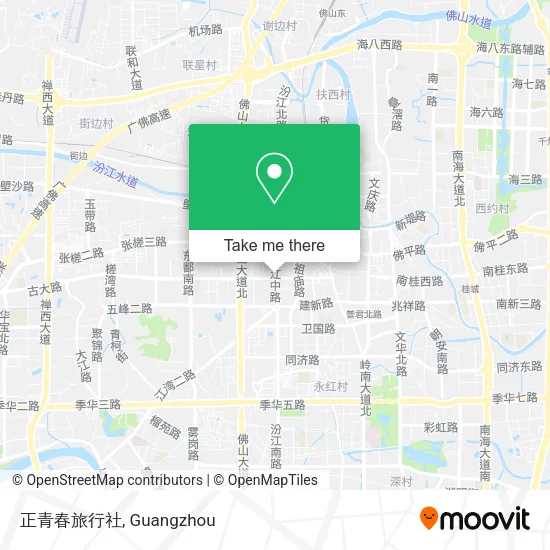 正青春旅行社 map