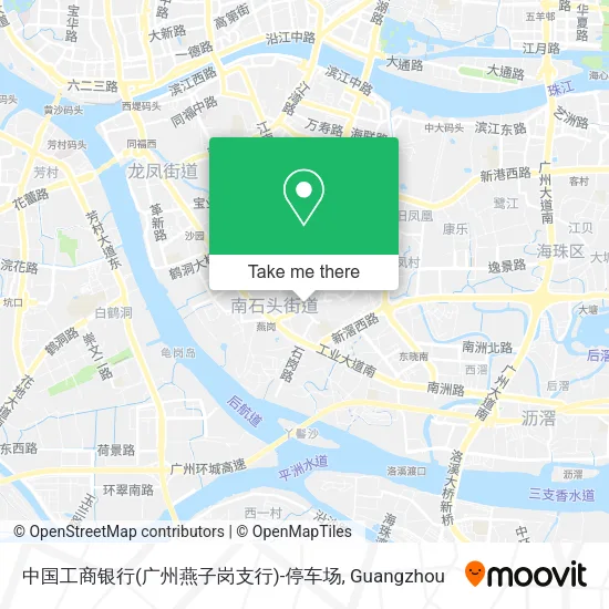 中国工商银行(广州燕子岗支行)-停车场 map