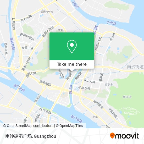 南沙建滔广场 map