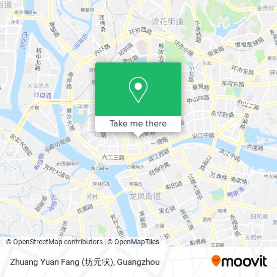 Zhuang Yuan Fang (坊元状) map