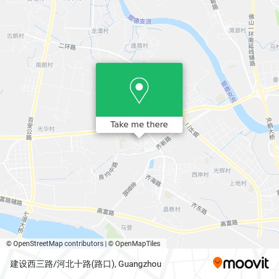 建设西三路/河北十路(路口) map