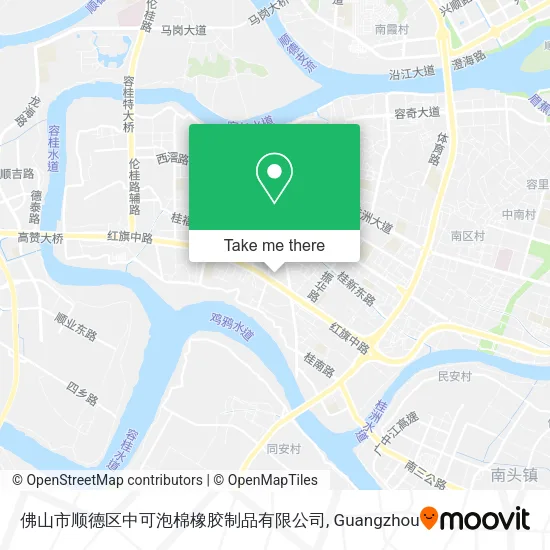 佛山市顺德区中可泡棉橡胶制品有限公司 map