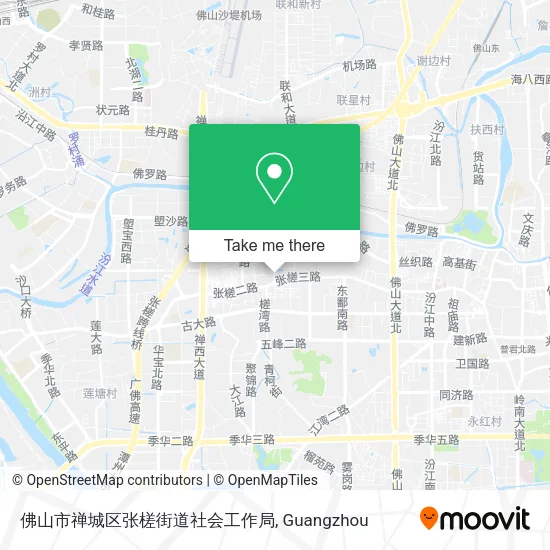 佛山市禅城区张槎街道社会工作局 map