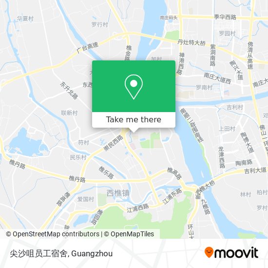 尖沙咀员工宿舍 map