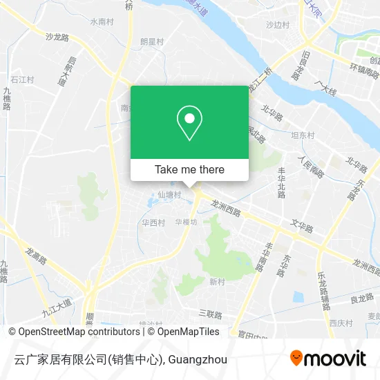 云广家居有限公司(销售中心) map