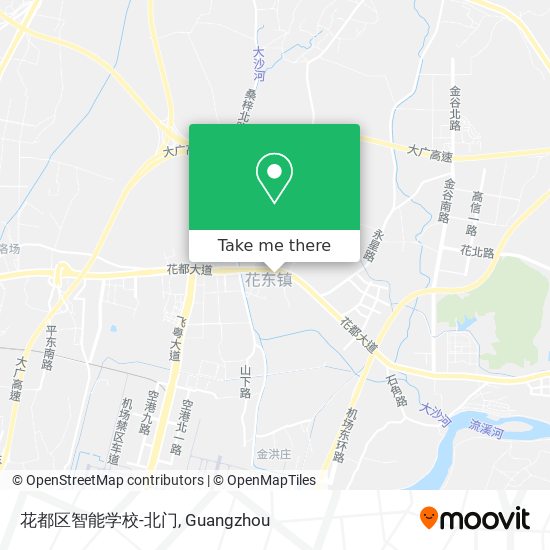 花都区智能学校-北门 map