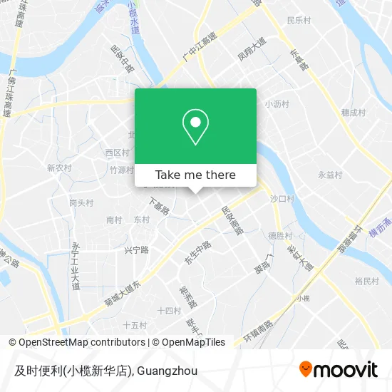 及时便利(小榄新华店) map