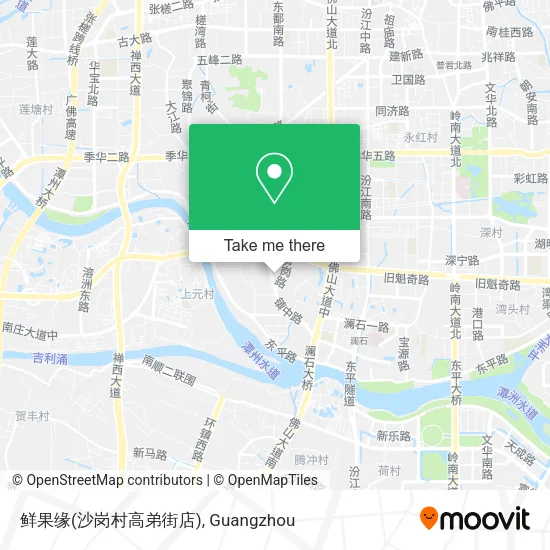 鲜果缘(沙岗村高弟街店) map