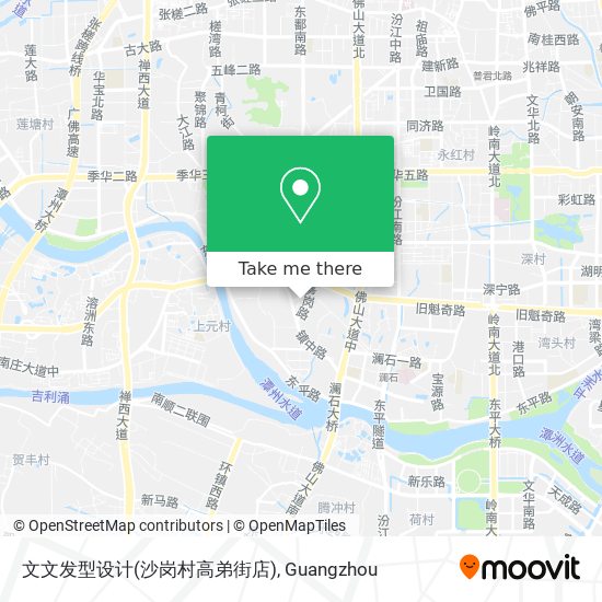 文文发型设计(沙岗村高弟街店) map