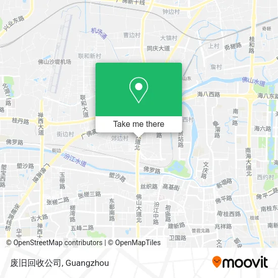 废旧回收公司 map