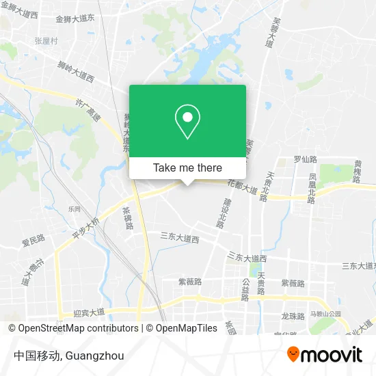 中国移动 map
