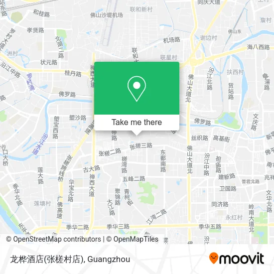 龙桦酒店(张槎村店) map