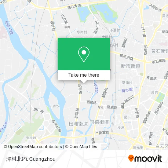 潭村北约 map