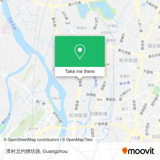 潭村北约牌坊路 map