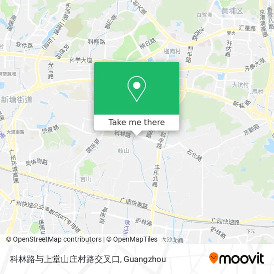科林路与上堂山庄村路交叉口 map