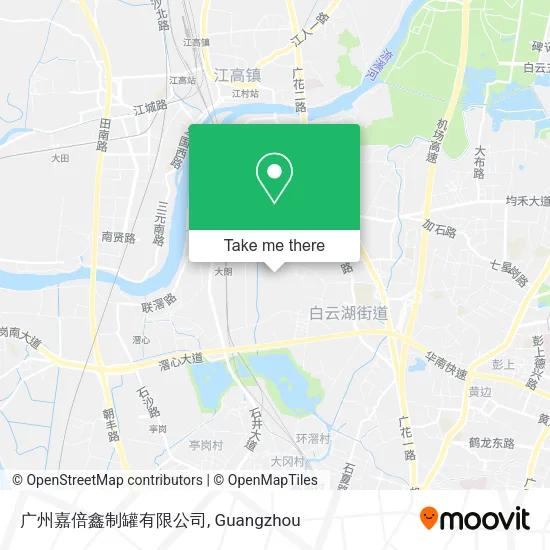 广州嘉倍鑫制罐有限公司 map