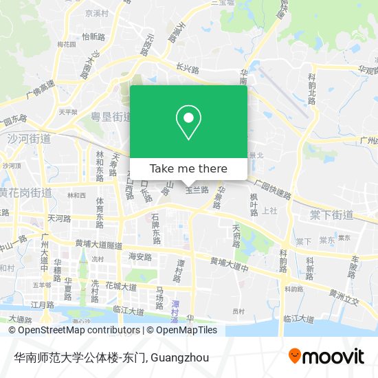 华南师范大学公体楼-东门 map