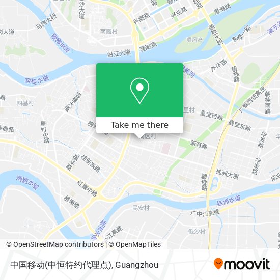 中国移动(中恒特约代理点) map