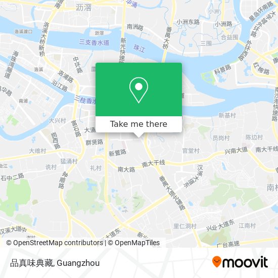 品真味典藏 map