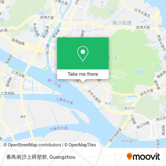 番禺南沙上舜塑胶 map